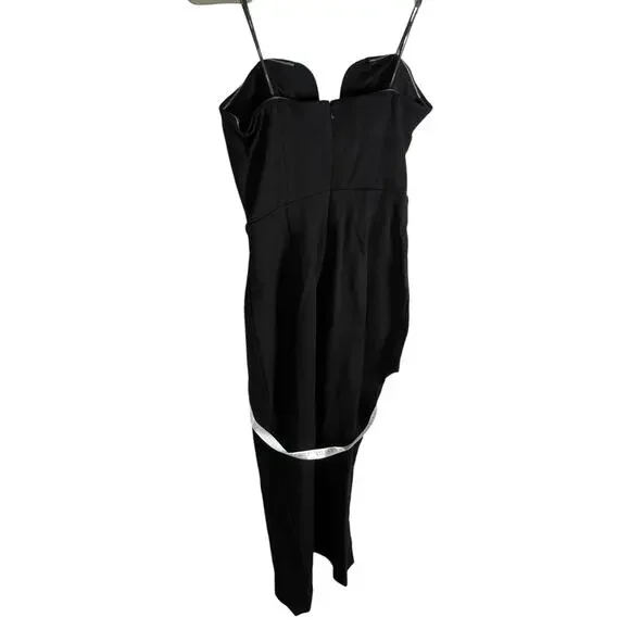 chinese dress ladies Kimberly" Scuba Crepe Chiffon Ruffle Strapless Floor Length Dress